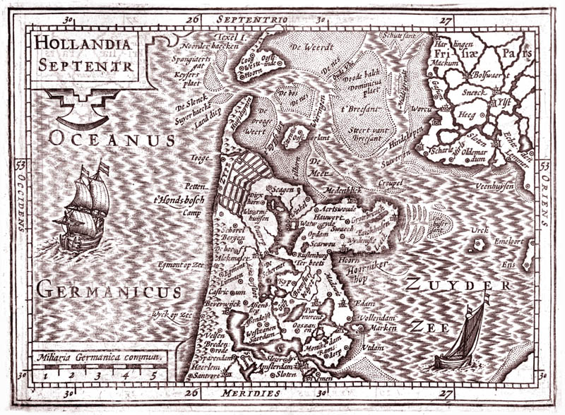 Noord Holland 1633 Guiccardini